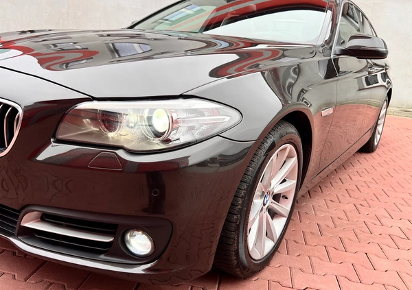 BMW Seria 5 cena 72900 przebieg: 198339, rok produkcji 2015 z Międzylesie małe 631